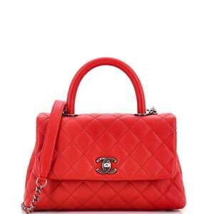 Chanel Coco Top Handle Bag Quilted #248389C48B